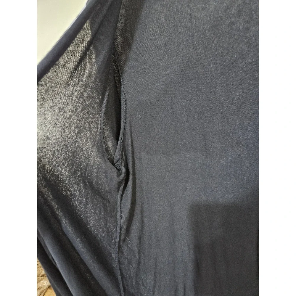 J. Jill Wearever‎ Navy Blue Open Front Cardigan Sweater XL Petite Rayon Lycra